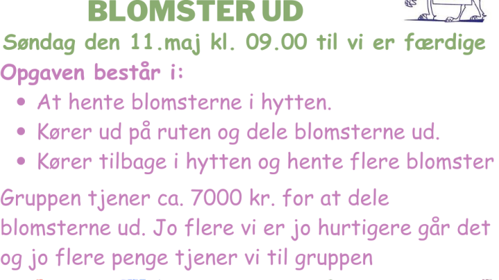 Beskrivelse af arrangement kort 
